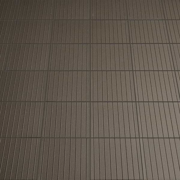 Elemental Tread Pewter Brown 6x6 Ceramic Quarry Tile