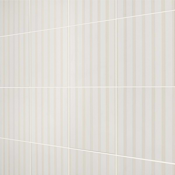 Bestow Saori Cream 12x12 Textured Porcelain Tile