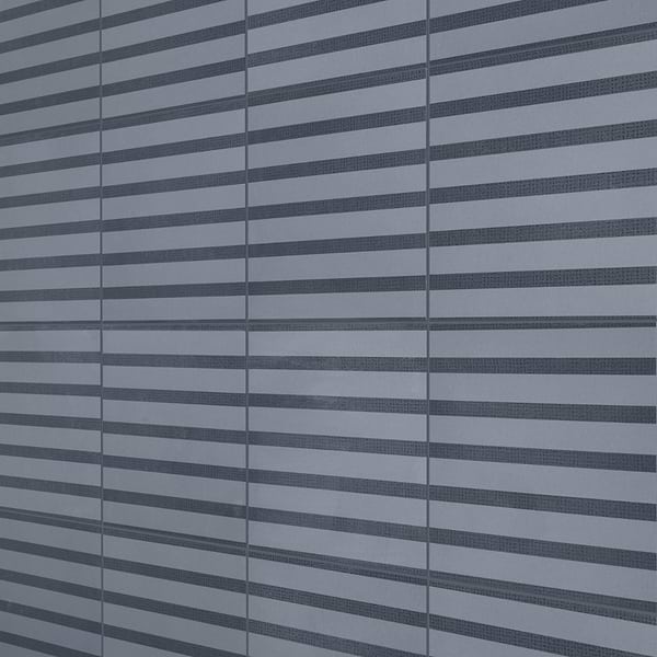 Bestow Saori Indigo Blue 12x12 Textured Porcelain Tile