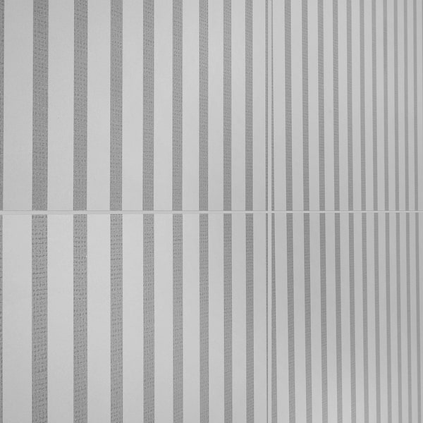 Bestow Saori Light Gray 24x24 Textured Porcelain Tile