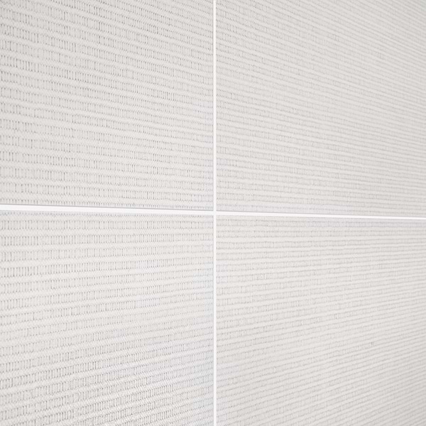 Bestow Telares Cream 24x48 Textured Porcelain Tile