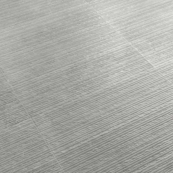 Stoneside Pearl Gray Deco 12x36 Matte Ceramic Tile