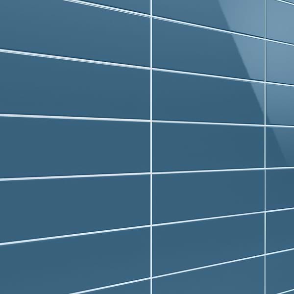 Park Hill Blue 4x12 Polished Porcelain Tile