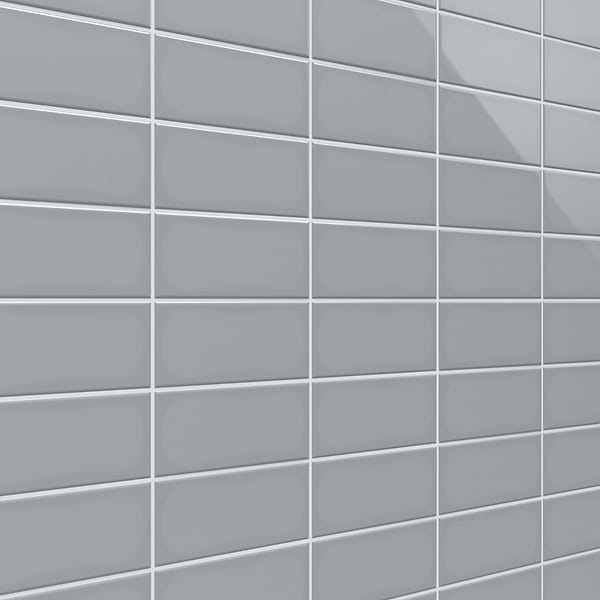 Park Hill Gray 3x6 Polished Porcelain Tile