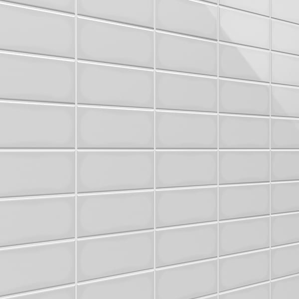 Park Hill Light Gray 3X6 Polished Porcelain Tile