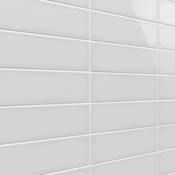 Park Hill Light Gray 4X12 Polished Porcelain Tile