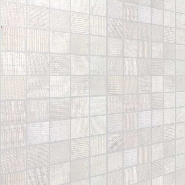 Ristretto Ice White 2x2 Matte Porcelain Mosaic Tile