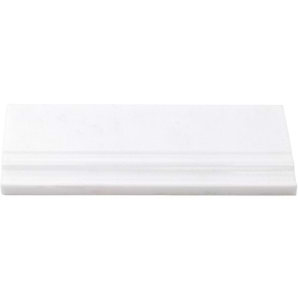 Base Molding White Thassos Marble Liner 