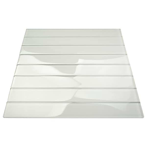 Loft Horizon Super White Polished 2x16 Glass