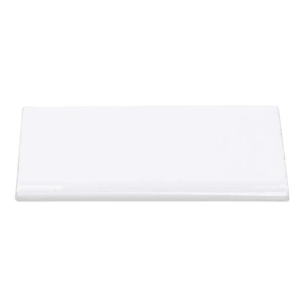 Lancaster Bianco 3x6 Ceramic Bullnose
