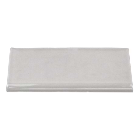 Lancaster Dove Gray 3x6 Ceramic Bullnose
