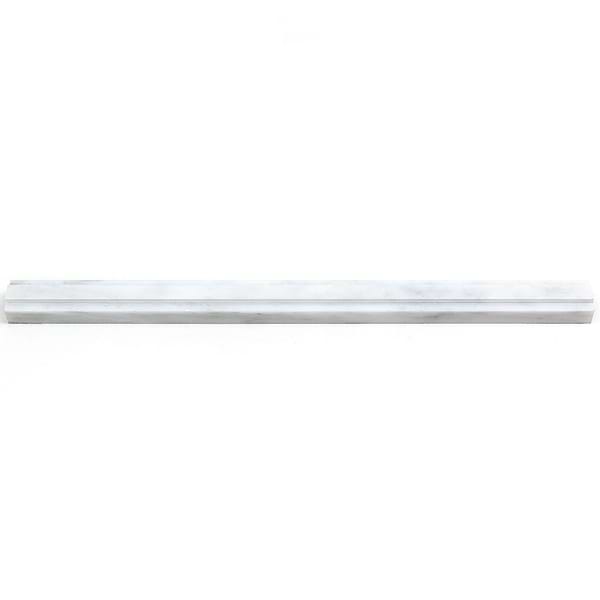 Novel Pencil Asian Statuary Marble Tile Liner 