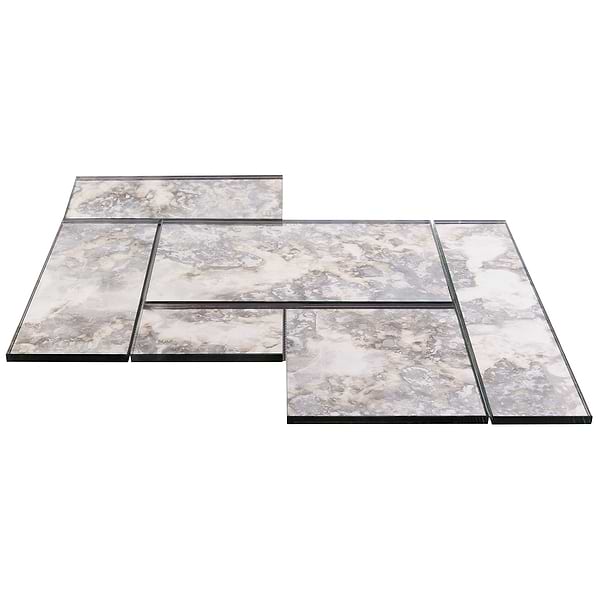Vilna Antique Tuscan Argenta Gray 14X18 Polished Mirror Mosaic in Silver, View 11, open zoomed image