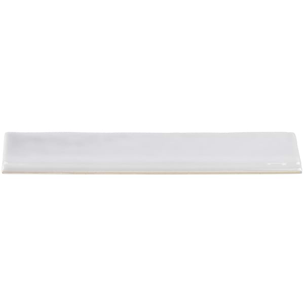 Seaport Hibiscus 2x10 Polished Ceramic Bullnose