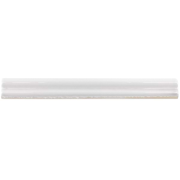 Seaport Hibiscus 1x10 Polished Ceramic Pencil Liner