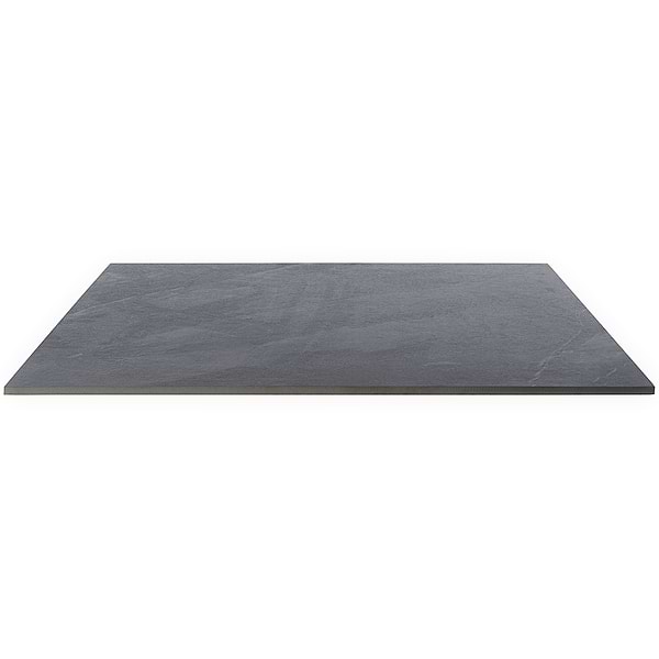 Fordham Nero 24x24 Black Matte Porcelain Floor and Wall Tile