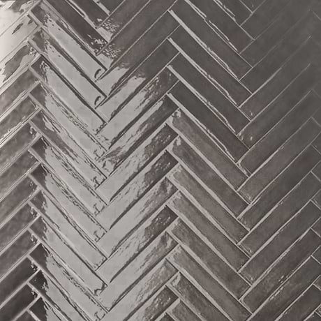 Paint Nero Black 3x16 Glossy Porcelain Subway Tile