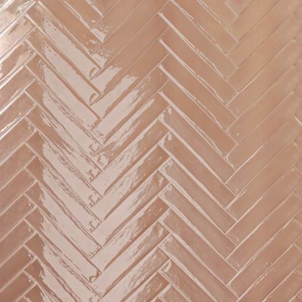 Paint Terracotta Brown 3x16 Glossy Porcelain Subway Tile