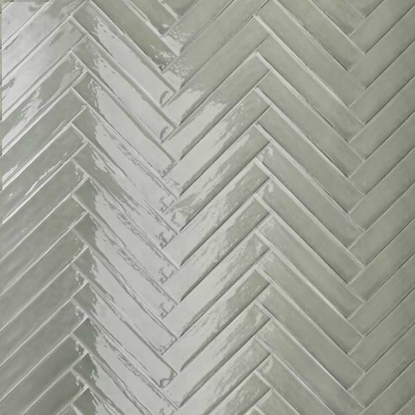 Paint Verde Green 3x16 Glossy Porcelain Subway Tile