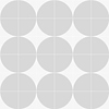 Stacy Garcia Maddox Deco Floor Cool Gray 8x8 Matte Porcelain Tile