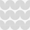 Stacy Garcia Maddox Deco Floor Cool Gray 8x8 Matte Porcelain Tile