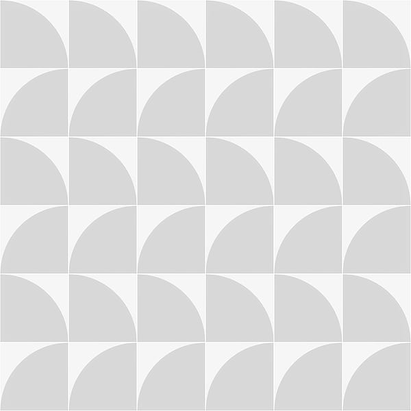 Stacy Garcia Maddox Deco Floor Cool Gray 8x8 Matte Porcelain Tile