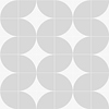 Stacy Garcia Maddox Deco Floor Cool Gray 8x8 Matte Porcelain Tile
