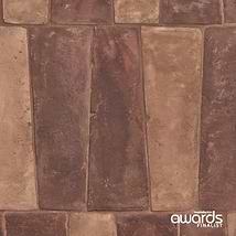 Opera Terracotta by Paula Purroy Canyon 6x18 Trapezoid Matte Terracotta Tile