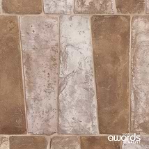 Opera Terracotta by Paula Purroy Dune 6x18 Trapezoid Matte Terracotta Tile