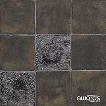 Opera Terracotta by Paula Purroy Volcano 6x6 Square Matte and Iridescent Terracotta Tile