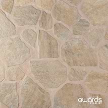 Pathstone Taupe Textured Matte Porcelain Flagstone Tile