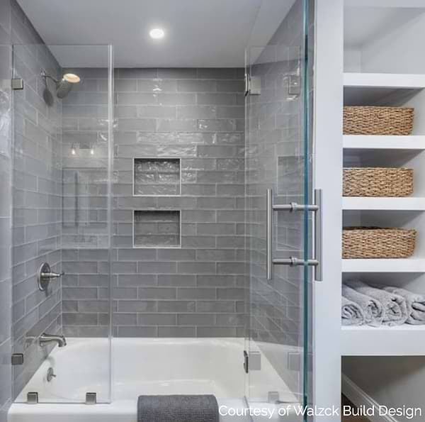 Santa Monica Gray 4x12 Polished Ceramic Tile