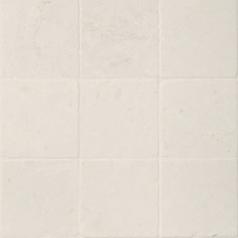 Bianco Perlino 8x8 Tumbled Marble Tile