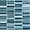 Maya Stacked Aqua Blue 1x5 Polished Glass Mosaic Tile