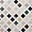 Nola Multicolor 2x2 Polished Marble Mosaic Tile