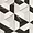 Decade Saint Laurent Beige Polished Marble and Brass Mosaic Tile
