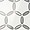 Celine Bianco White Polished Marble Mosaic Tile