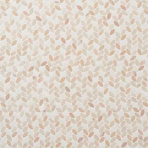 Dova Rose Tumbled Waterjet Marble Mosaic Tile