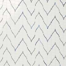 Ikara Thassos Polished Waterjet Marble Mosaic Tile