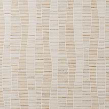 Ladera Vanilla Onyx Honed Marble Wave Micro Mosaic Tile