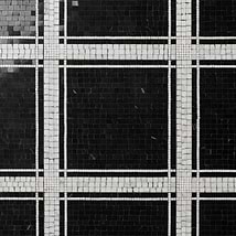 Lattica Nero Marquina Polished Marble Micro Mosaic Tile