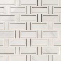 Esplanade Asian Statuary Polished Marble Mosaic Tile