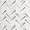 Vara Calacatta Polished Marble and Brass Mosaic Tile