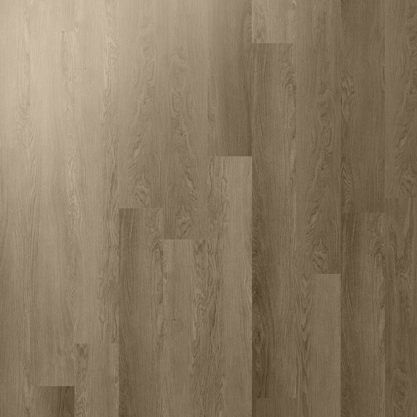 Aspen LVT Highland Oak Smoky 6x48 Luxury Vinyl Plank in Gray, View 2, open zoomed image