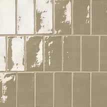 Lancaster Celery Green 3x6 Polished Ceramic Wall Tile