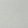 Eden Antiguan Sky Gray Rimmed 1" Hexagon Polished Porcelain Mosaic