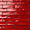 Emery Selenium Red 2x8 Handmade Crackled Glossy Terracotta Tile