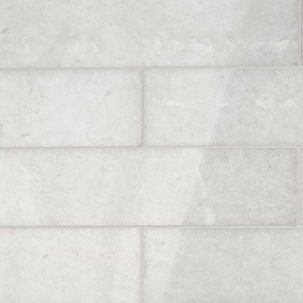 Snow White 3x12 Polished Marble Tile