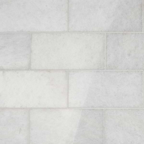 Snow White 3x6 Polished Marble Tile