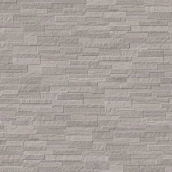 Rugged Stacked Bluestone Select 6x24 Matte Porcelain Ledger Stone Veneer